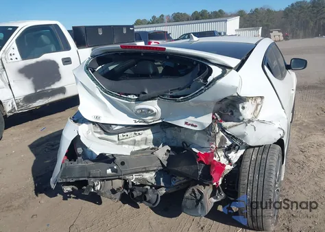 2016 Hyundai Veloster Turbo из США, поврежденный, VIN KMHTC6AE4GU297211